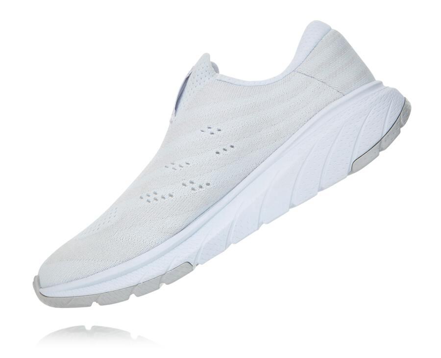 Zapatos Para Caminar Hoka One One Mujer Blancos - Cavu 3 Slip - BXKL26810